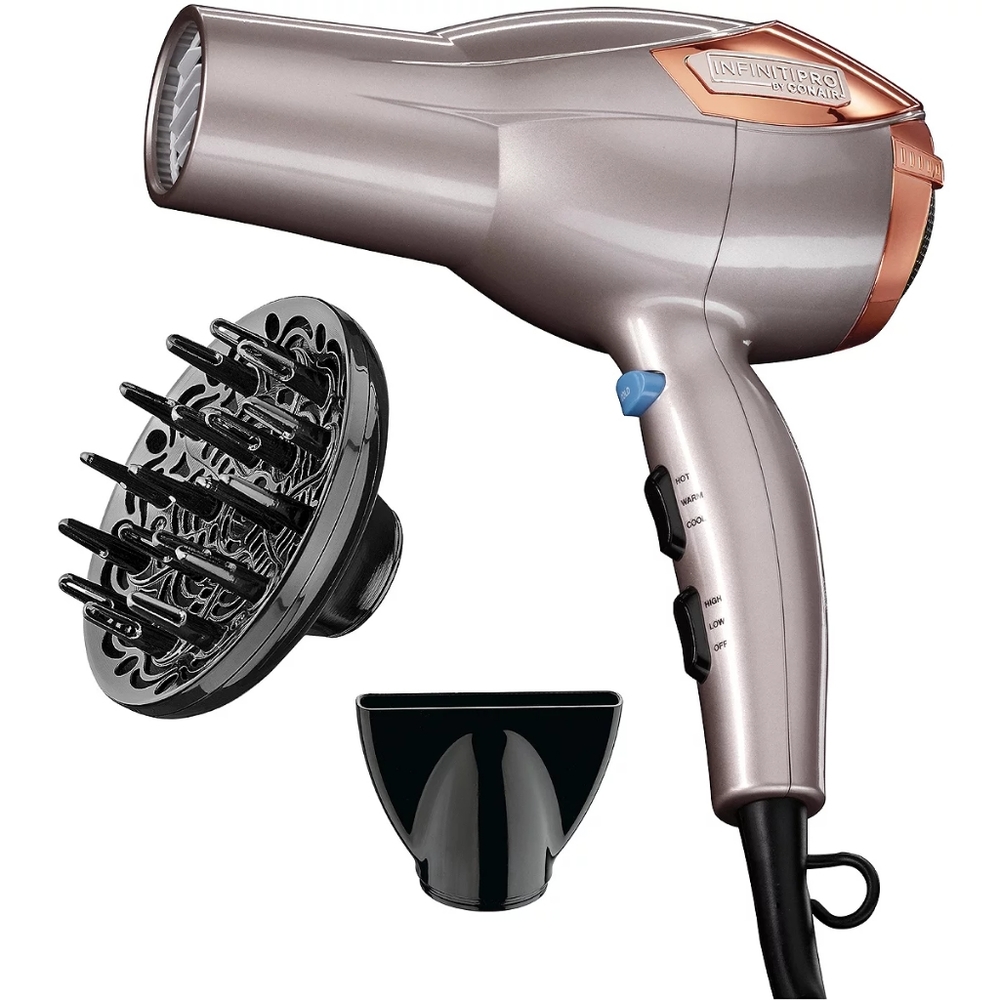 Conair hair dryer and round brush